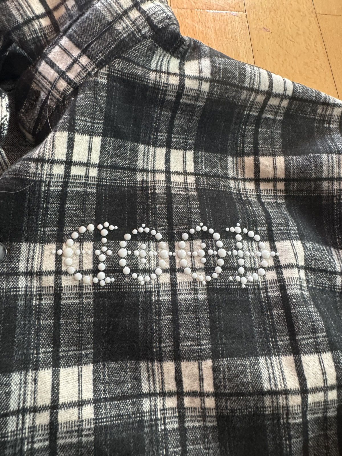 Other GOOD Brand Black & White Plaid Flannel - Size M Size US M / EU 48-50 / 2 - 2 Thumbnail