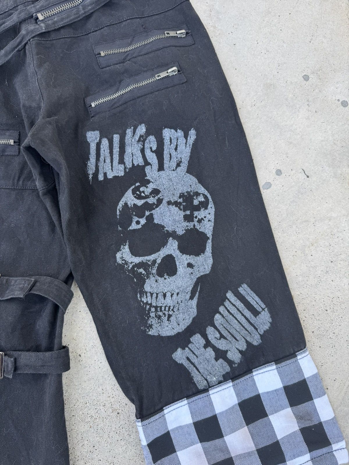 Sex Pot ReVeNGe 2000s Punk Sex Pot Revenge Bondage Pants 3/4 Pants Size US 32 / EU 48 - 11 Thumbnail