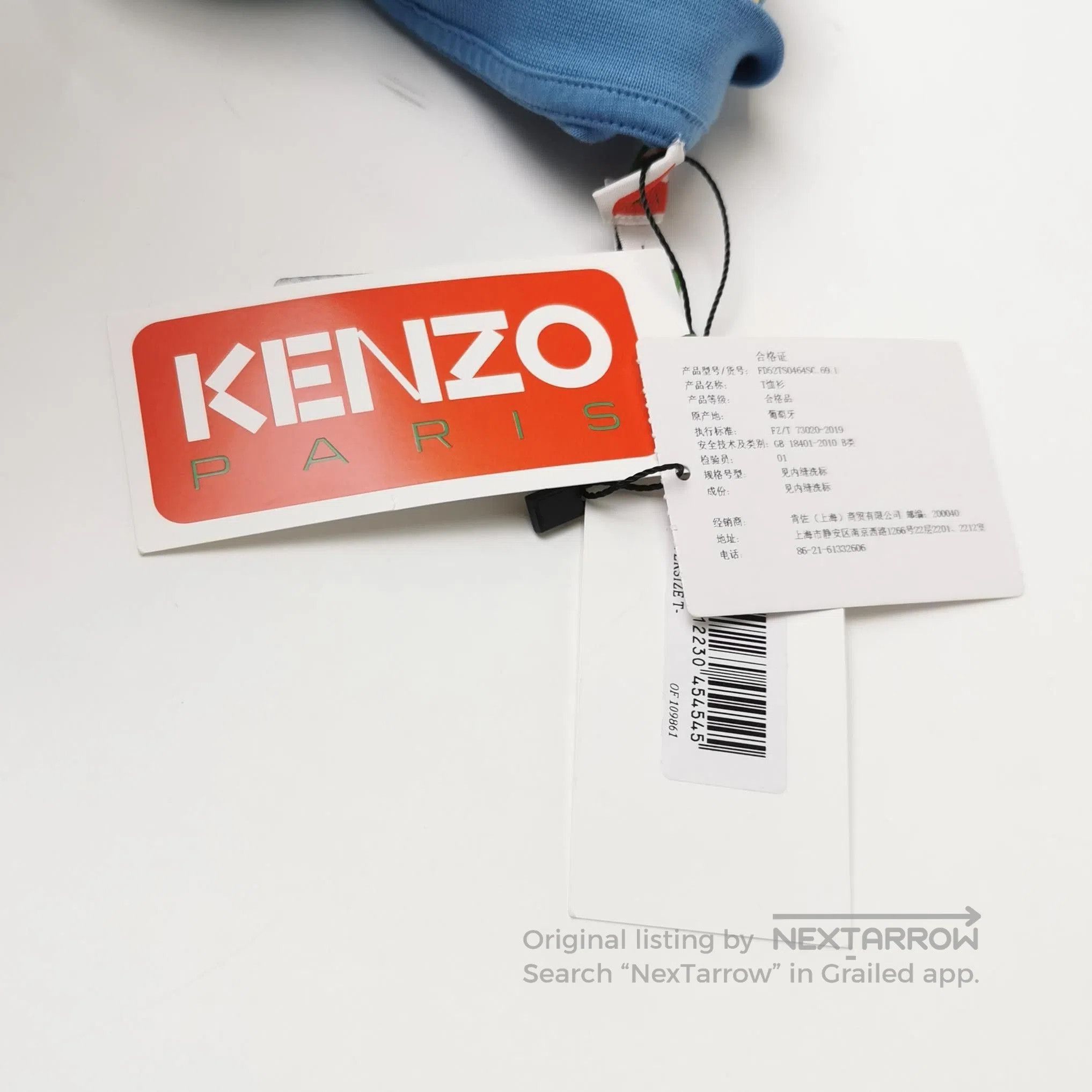 Kenzo Kenzo Wool Crewneck Sweater L with Flower Logo. Size US L / EU 52-54 / 3 - 1 Thumbnail