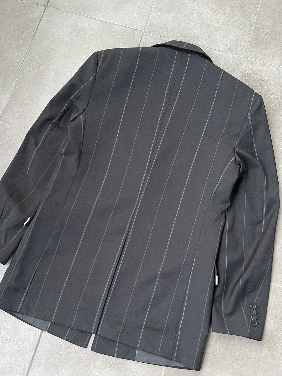 Han Kjobenhavn !DS! AW22 Han Kjobenhavn Sharped Striped Black Blazer Size US L / EU 52-54 / 3 - 19 Thumbnail
