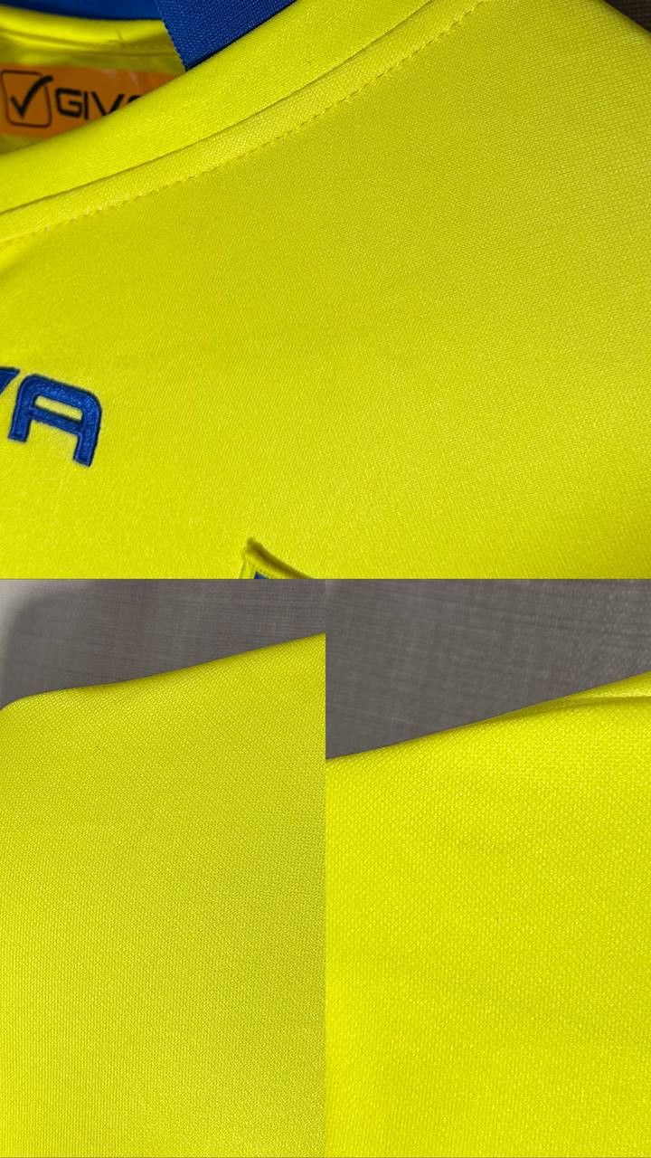 Other NWT Givova 2012/13 Chievo Verona Home Football Jersey shirt Size US L / EU 52-54 / 3 - 8 Thumbnail