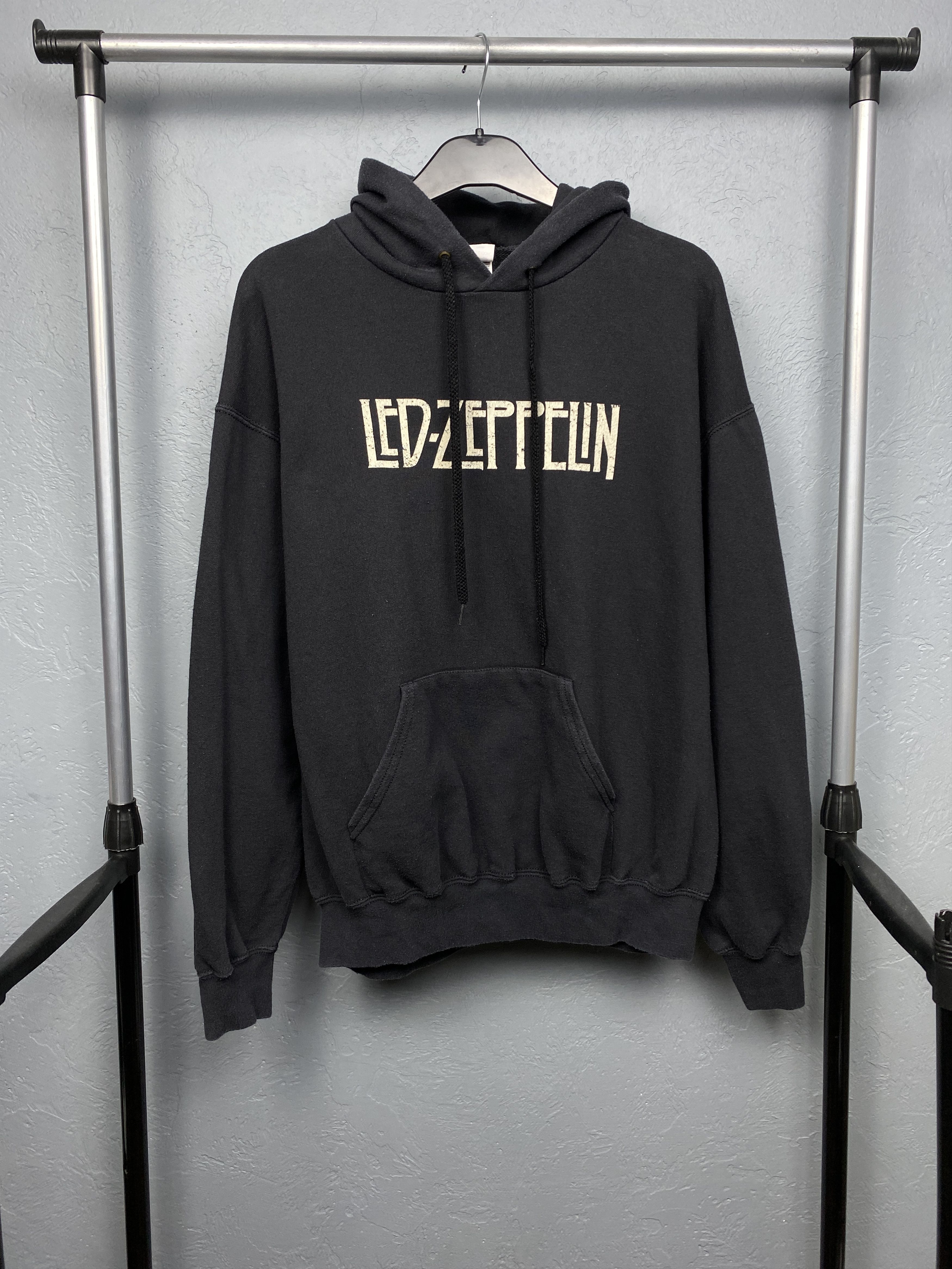 Band Tees × Led Zeppelin Led Zeppelin Vintage Mens Rock Band T-Shirt Size US L / EU 52-54 / 3 - 1 Thumbnail