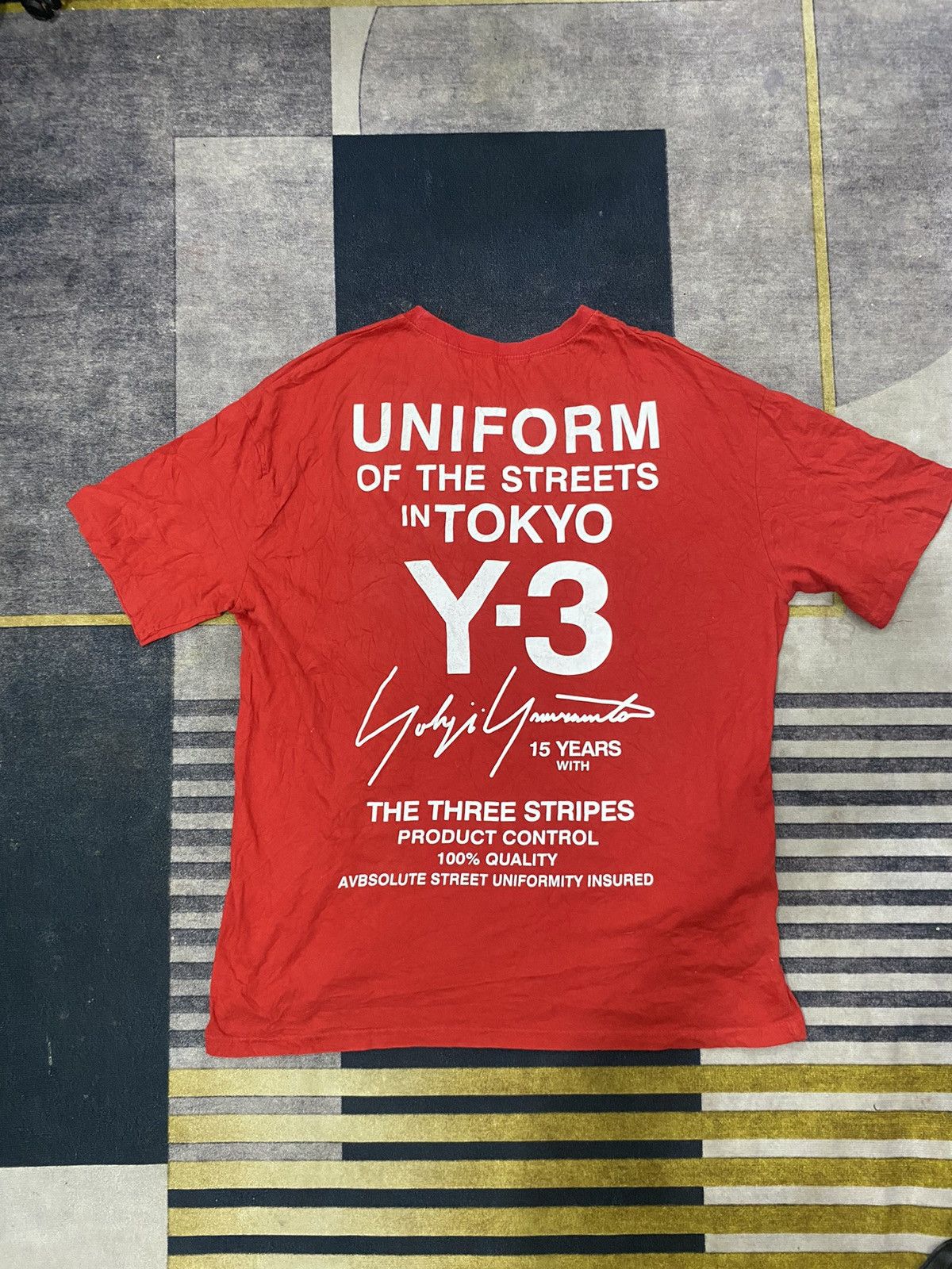 Japanese Brand Y-3 YOHJI YAMMAMOTO STYLE TSHIRT Size US XL / EU 56 / 4 - 1 Thumbnail