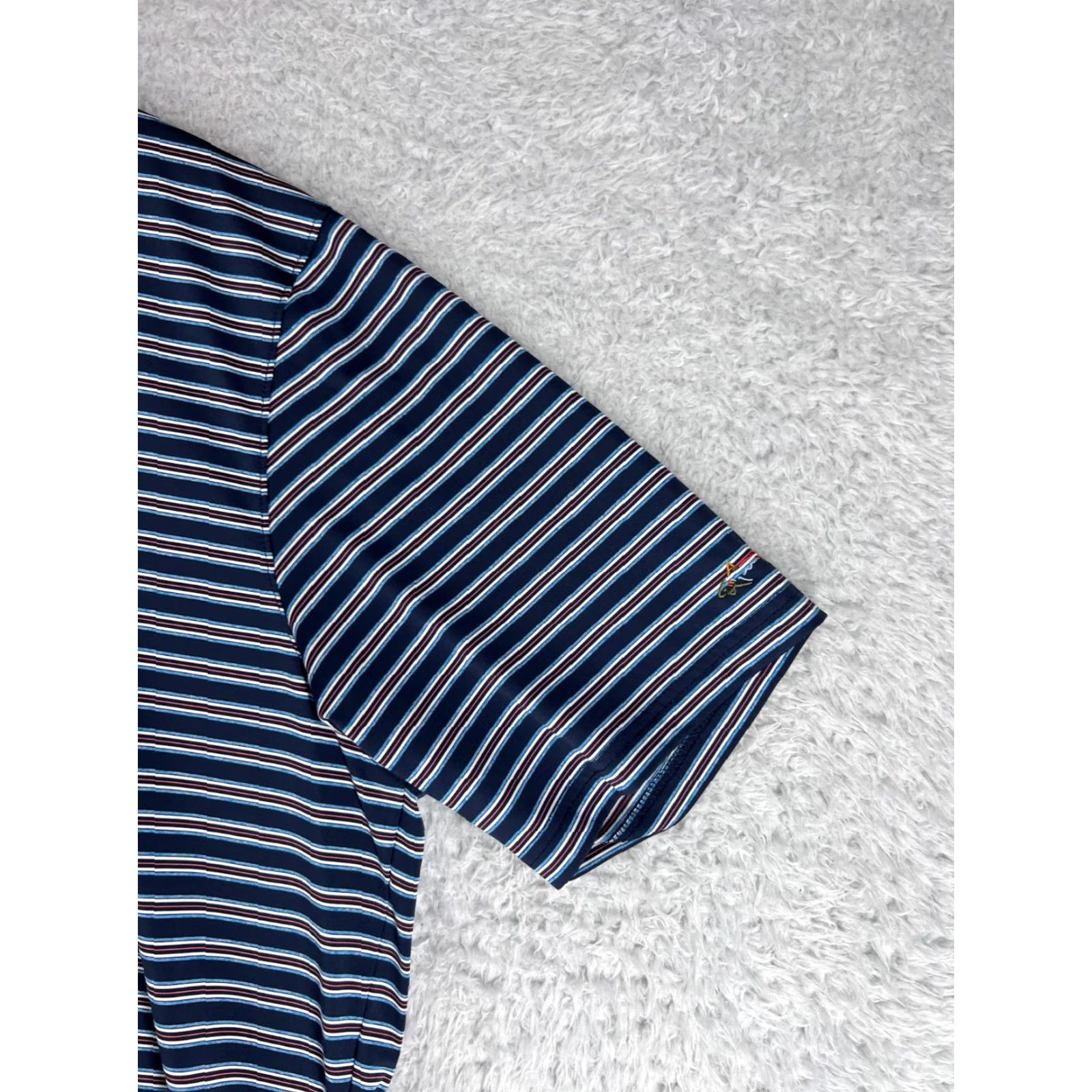 Vintage Greg Norman Polo Shirt Mens XL Blue Striped Golf Lightweight OutDoors Polo Shirt Mens XL Blue Striped Golf Lightweight OutDoors Size US XL / EU 56 / 4 - 5 Thumbnail