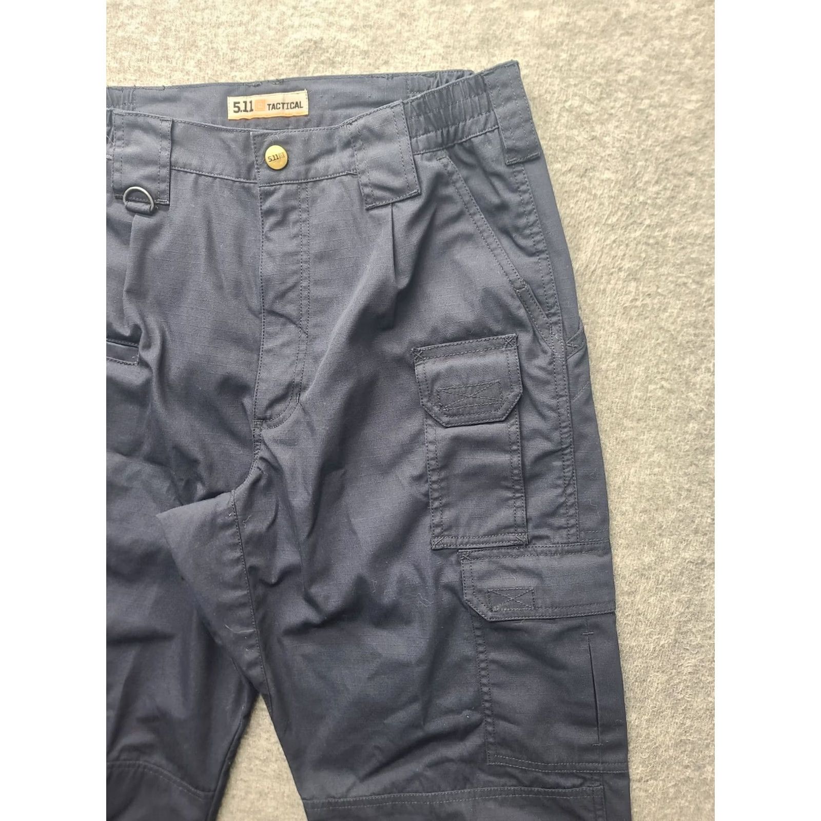 Vintage 5.11 Tactical Apex Pants Womens 4 Tall 28x34 Cargo Straight Leg Twill Cotton Polyester Blue Regular Fit Mid Rise"} Size 27" / US 4 / IT 40 - 7 Thumbnail