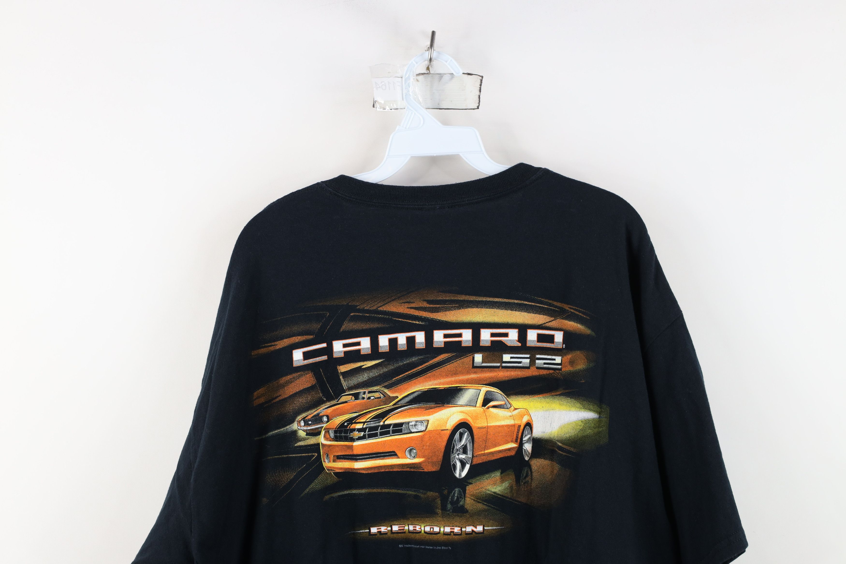 Vintage Vintage Y2K Spell Camaro LS2 Muscle Car Racing T-Shirt Black Size US XL / EU 56 / 4 - 13 Thumbnail