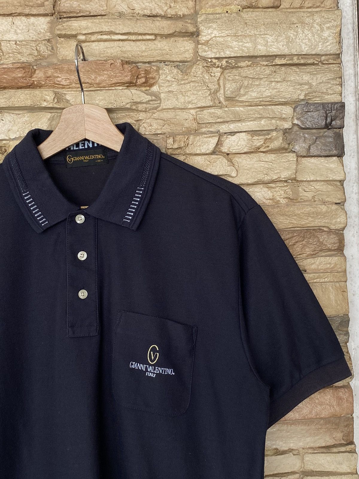 Vintage Gianni Valentino Designer Polo Shirt