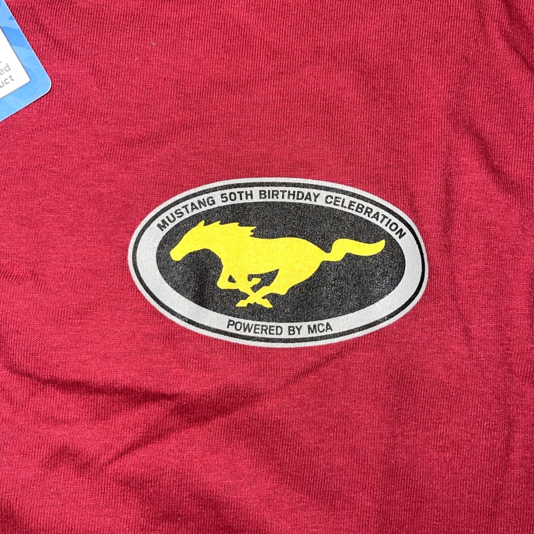 Gildan Ford Mustang 50th Birthday Celebration t-shirt Men’s 2XL Red Las Vegas 2014 NWT Size US XXL / EU 58 / 5 - 3 Thumbnail