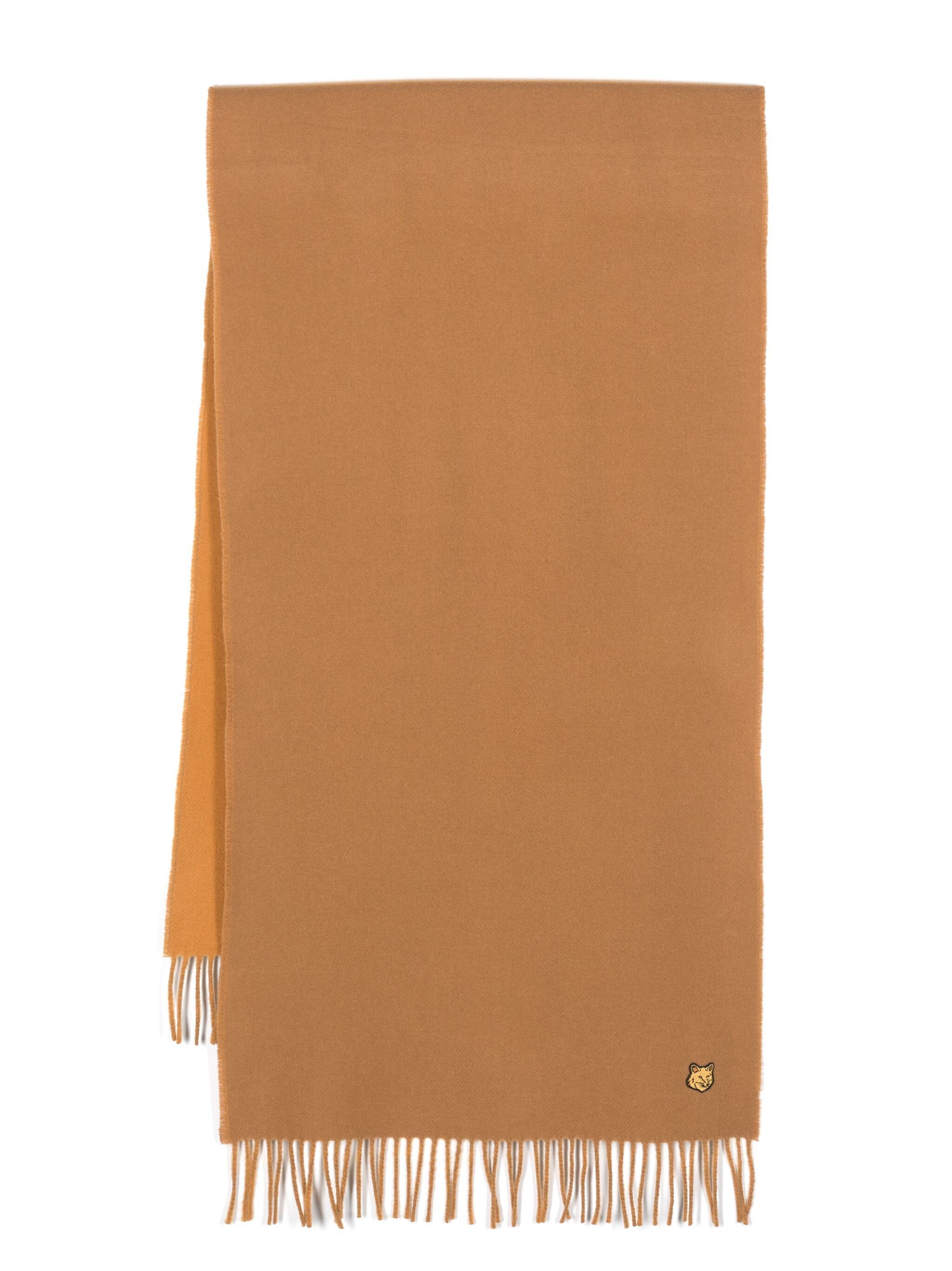 Maison Kitsune o1s22i1n1124 Size: OS / Bold Fox Head Reversible Scarf Size ONE SIZE - 1 Thumbnail