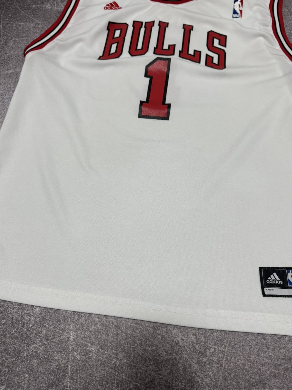 Adidas Adidas ROSE Chicago Bulls Jersey 2012 Size US XL / EU 56 / 4 - 7 Thumbnail