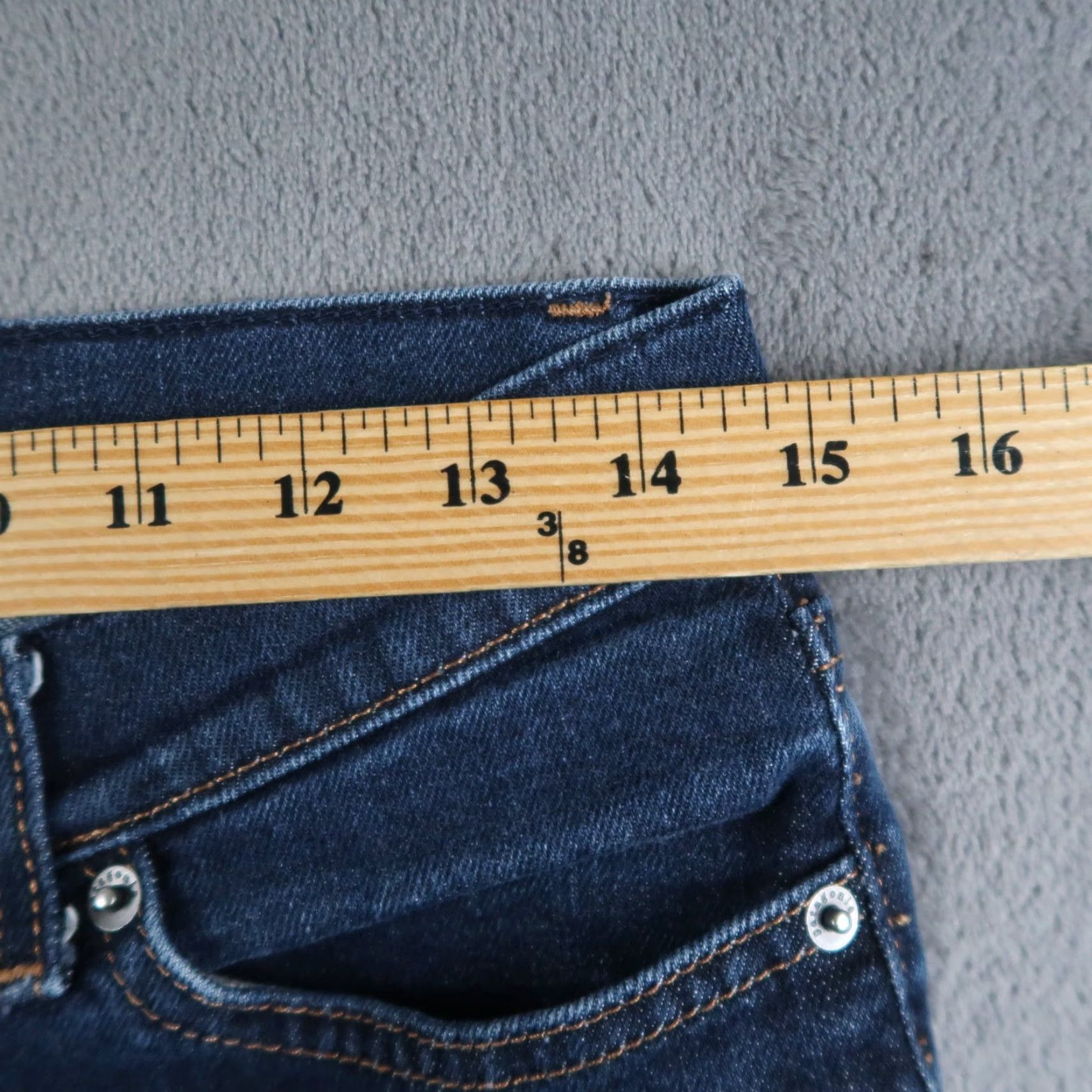 Patagonia Patagonia Jeans Womens 28 Straight Regular Fit Dark Apple Patagonia Denim 5-Pocket Logo Blue Modern Outdoors Jeans Womens Size 28" / US 6 / IT 42 - 7 Thumbnail