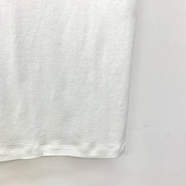 Louis Vuitton Louis Vuitton 23 white logo monogrammed cotton crewneck T- Size L / US 10 / IT 46 - 4 Thumbnail
