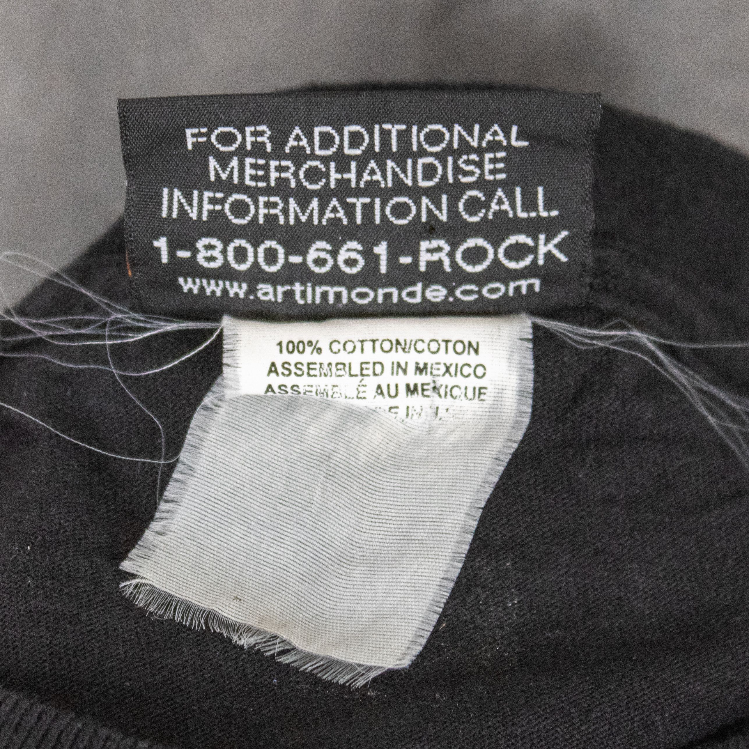 Band Tees Y2K AC/DC Stiffer Upper Lip Bon Scott Crazy Black T-Shirt Size US L / EU 52-54 / 3 - 6 Thumbnail