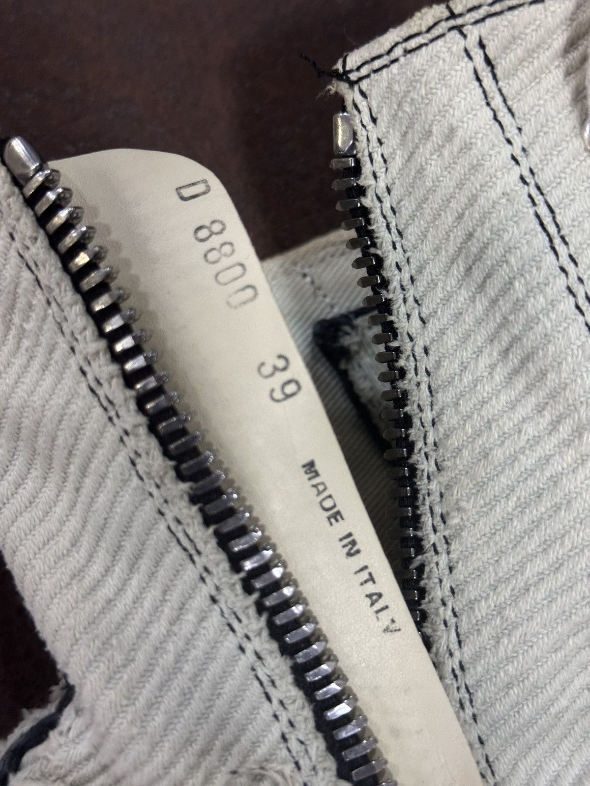 Rick Owens Drkshdw Rick Owens DRKSHDW FW16 Mastodon Bleach Vomit Ramone Size 39 Size US 6 / EU 39 - 8 Thumbnail