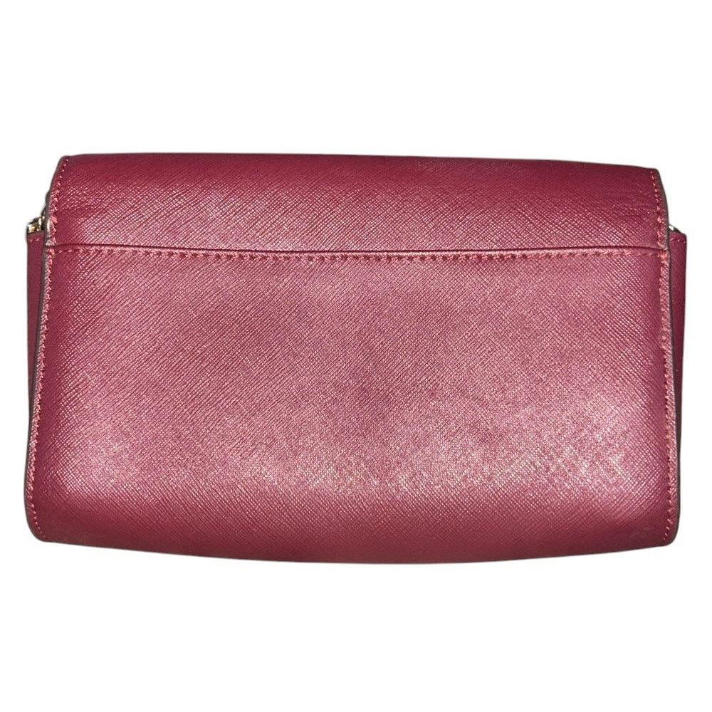 Kate Spade Kate Spade Cameron Small Flap Leather Burgundy Crossbody Bag Size ONE SIZE - 2 Thumbnail