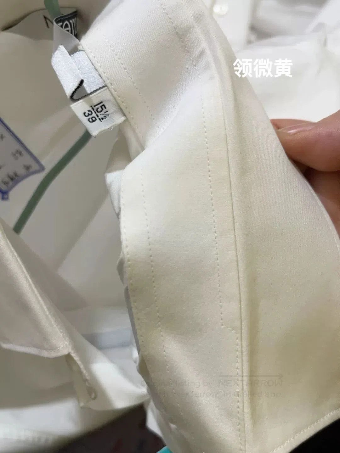 Neil Barrett Neil Barrett Men's White Shirt. Size US M / EU 48-50 / 2 - 8 Thumbnail