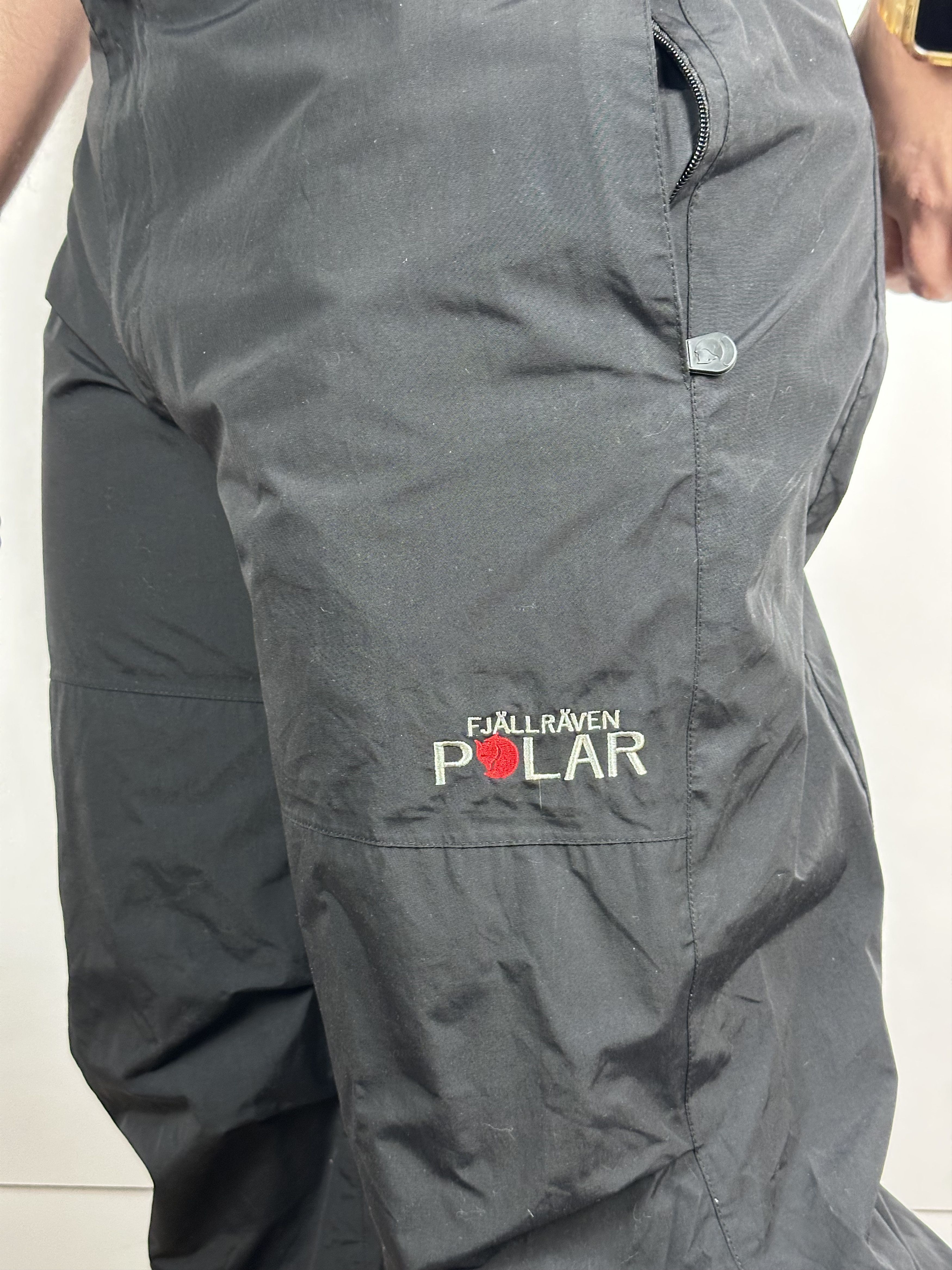 Fjallraven × Vintage Fjallraven Polar Vintage Men's Ski Pants Overall Black L Size US 34 / EU 50 - 3 Thumbnail