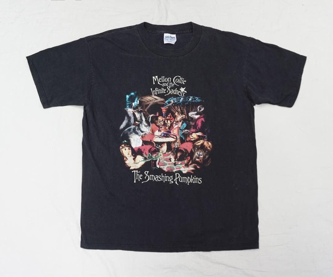 Vintage 90's Smashing Pumpkins Tシャツ ロック ビンテージ Size US XL / EU 56 / 4 - 1 Thumbnail