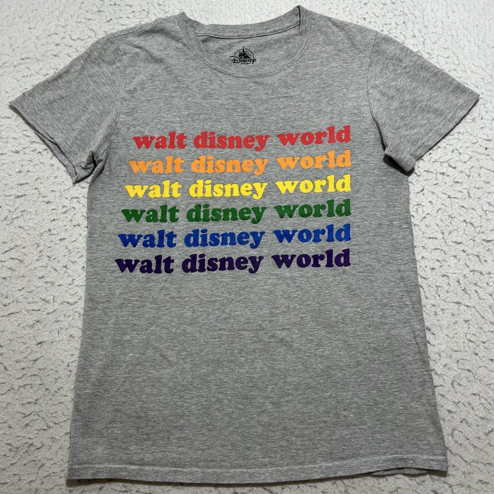 Disney Disney Parks Rainbow Pride Walt Disney World Graphic T Shirt Size S / US 4 / IT 40 - 1 Thumbnail