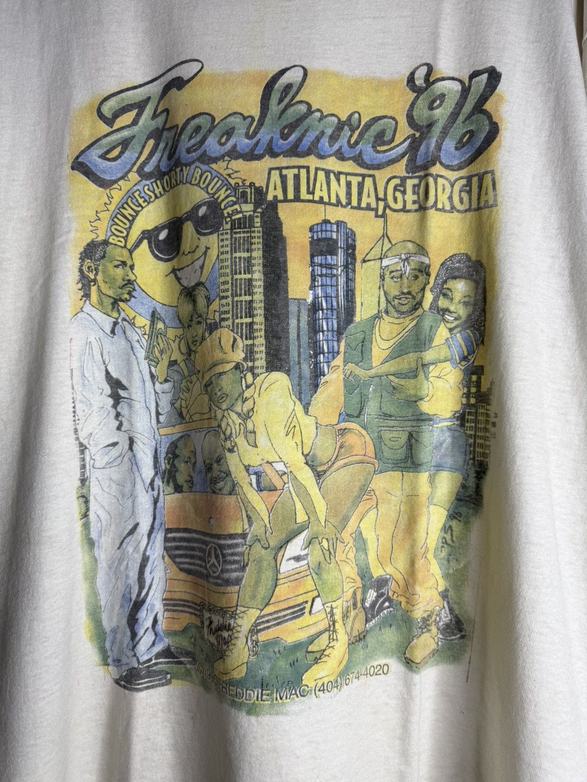 Vintage Vintage Freaknik Tupac & Snoop Dogg Shirt Size US XL / EU 56 / 4 - 2 Thumbnail
