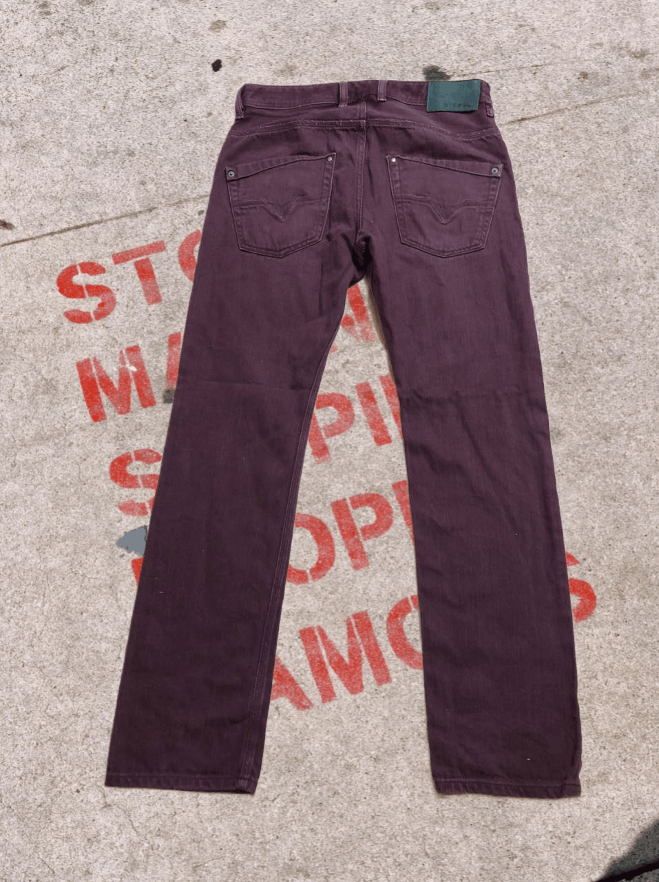 Diesel DIESEL KROOLEY STREETWEAR Straight Fit Denim Jeans Size US 30 / EU 46 - 1 Thumbnail