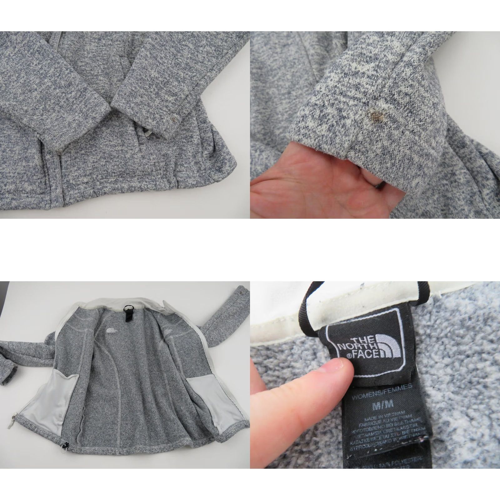The North Face The North Face Better Sweater Womens M Fleece Jacket Blue Full Zip Outdoor Size M / US 6-8 / IT 42-44 - 8 Thumbnail