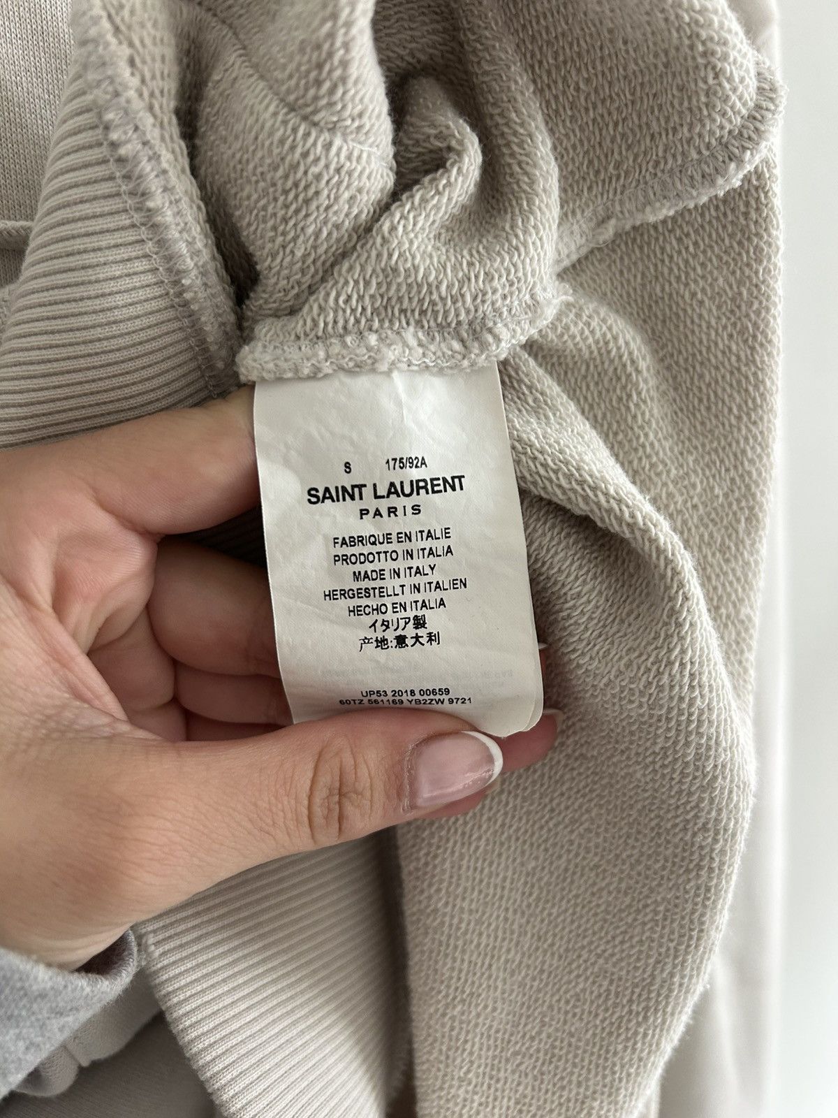 Saint Laurent Paris Saint Laurent Hoodie Size US M / EU 48-50 / 2 - 4 Thumbnail
