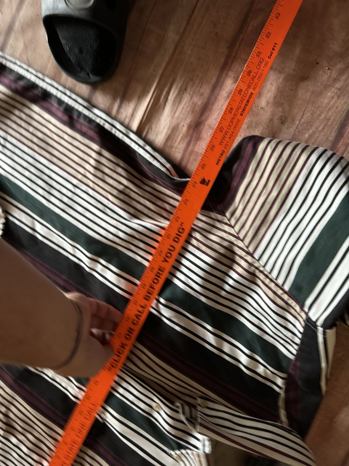 Vintage Vintage Striped Shirt Size US L / EU 52-54 / 3 - 6 Thumbnail