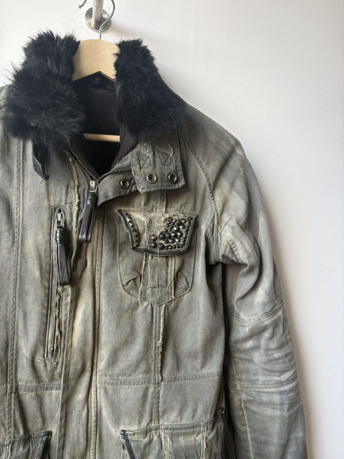 KMRii KMRii 00s black shadow military jacket Size US M / EU 48-50 / 2 - 5 Thumbnail