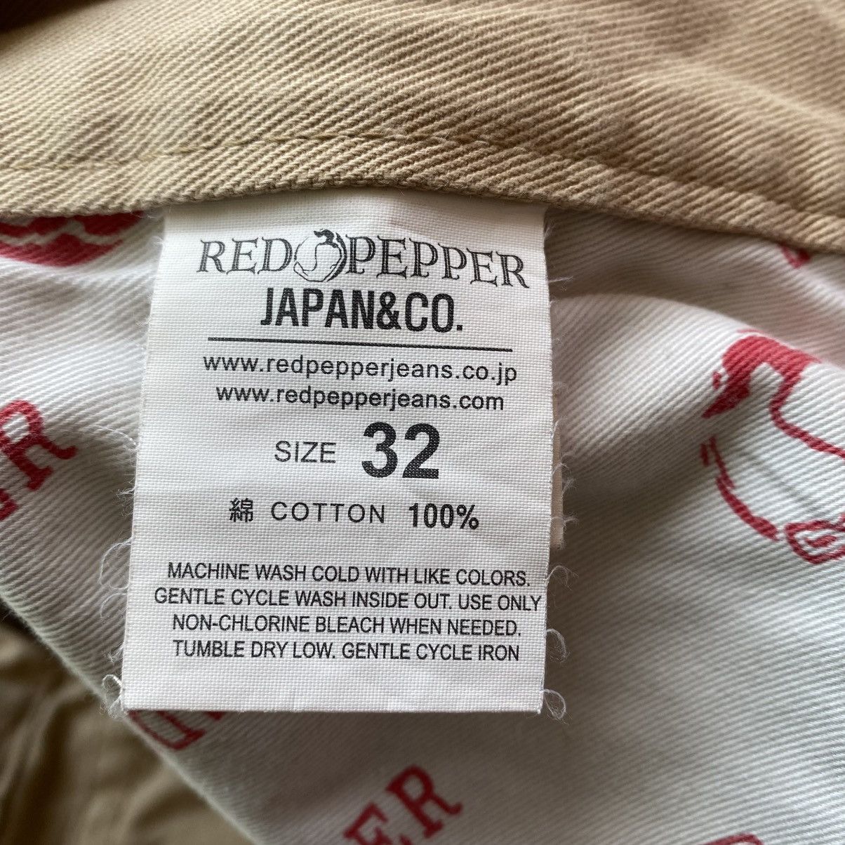 Japanese Brand RED PEPPER Embroidery Butthit DAICOCK YAMANE ED HARDY STYLE Size US 34 / EU 50 - 14 Thumbnail