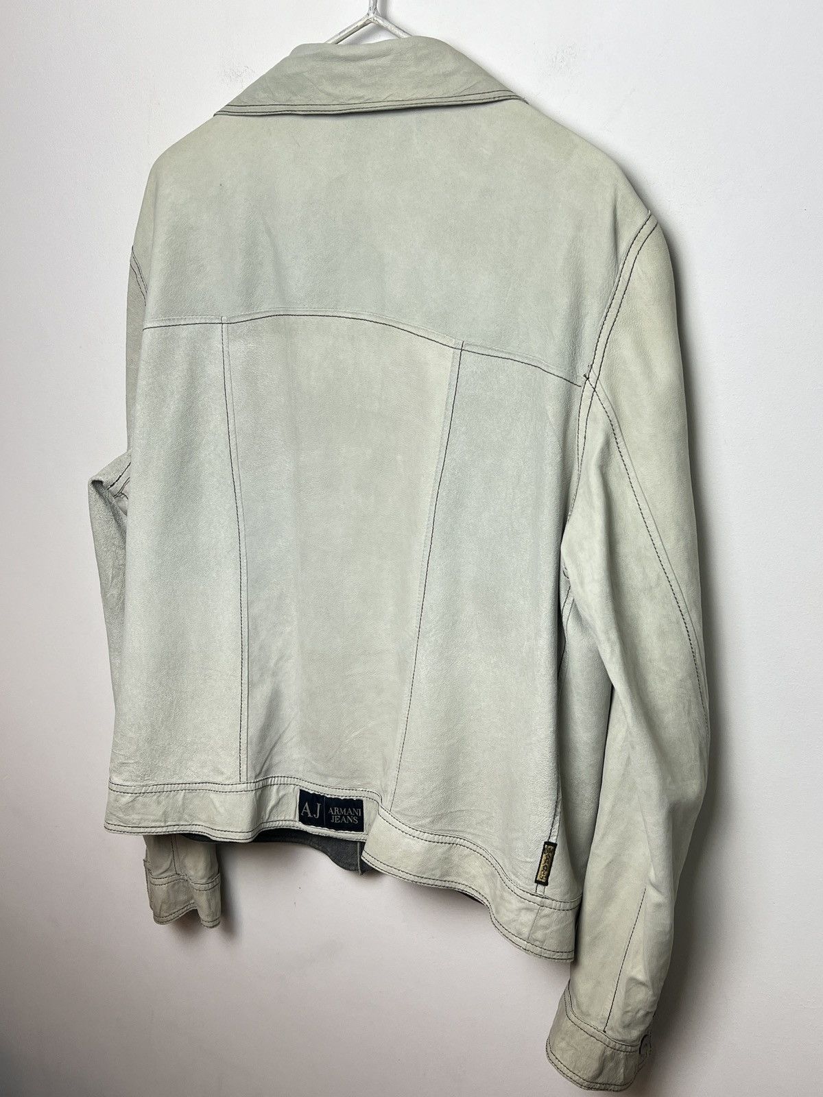 Giorgio Armani armani y2k reversible leather/suede jacket Size US L / EU 52-54 / 3 - 17 Thumbnail