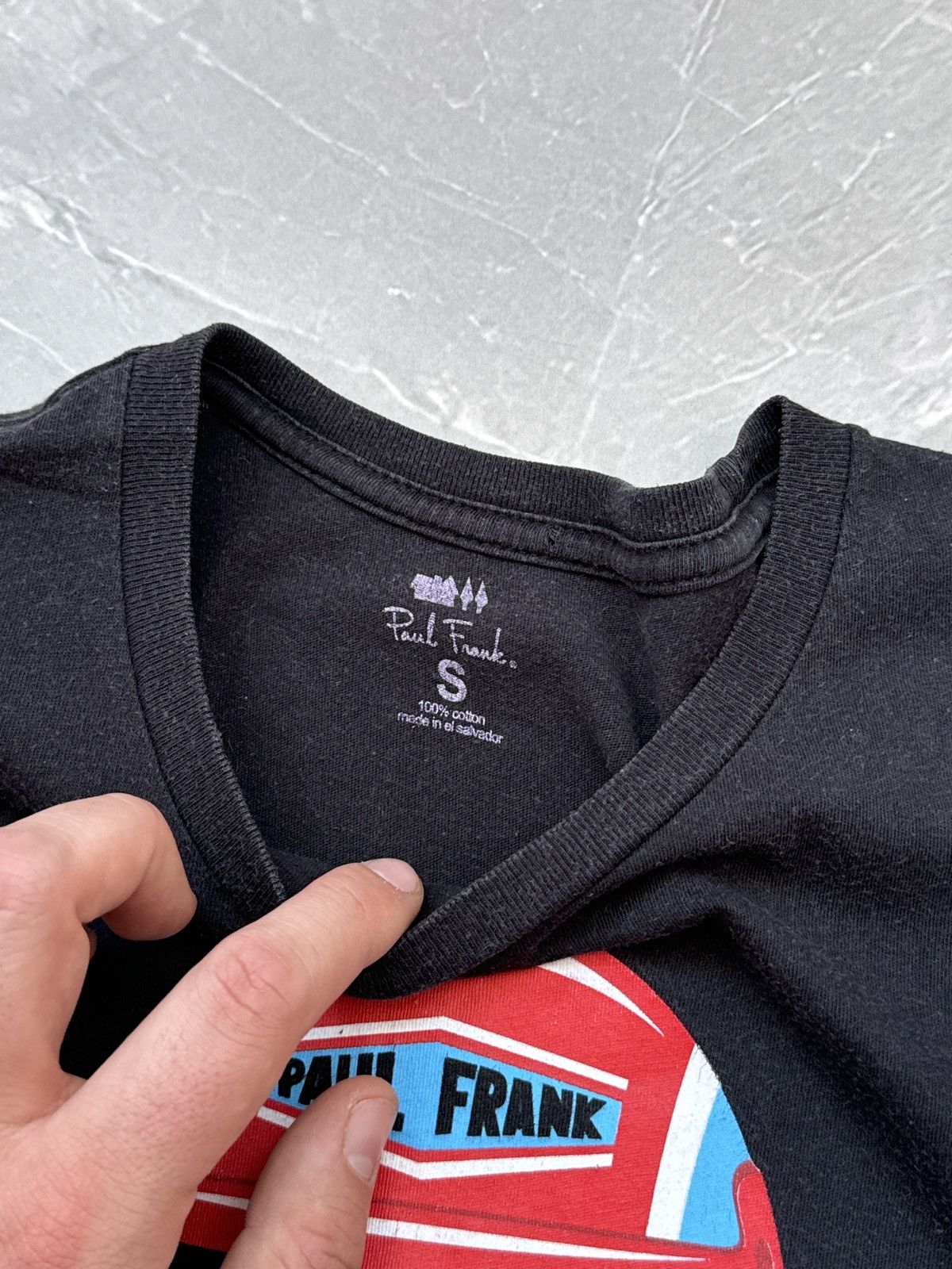 Paul Frank Vintage y2k Paul Frank Monkey Head Racer T-Shirt Faded Size S / US 4 / IT 40 - 15 Thumbnail