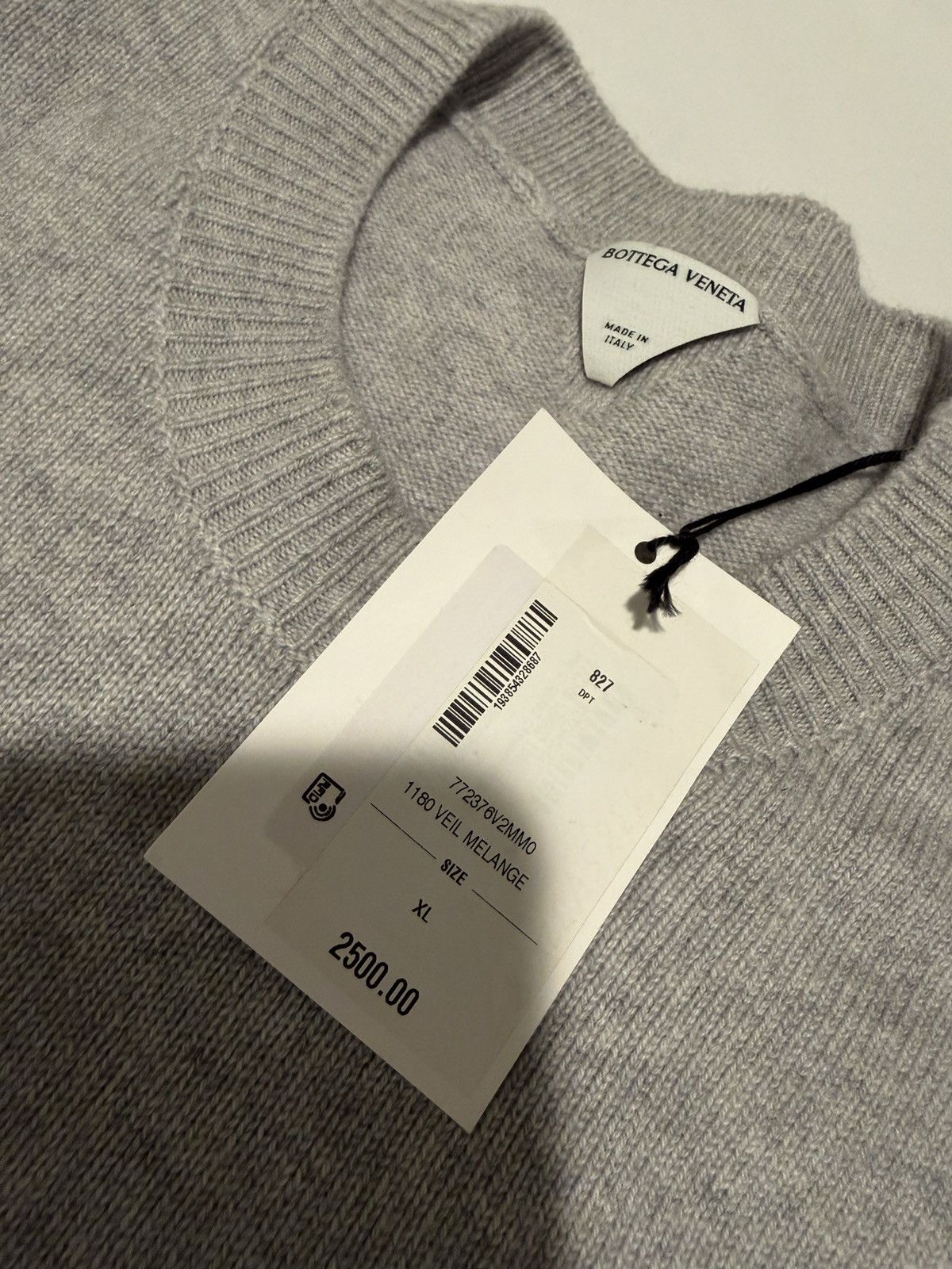 Bottega Veneta Bottega Veneta mens cashmere sweater. XL. $2500 Size US XL / EU 56 / 4 - 10 Thumbnail