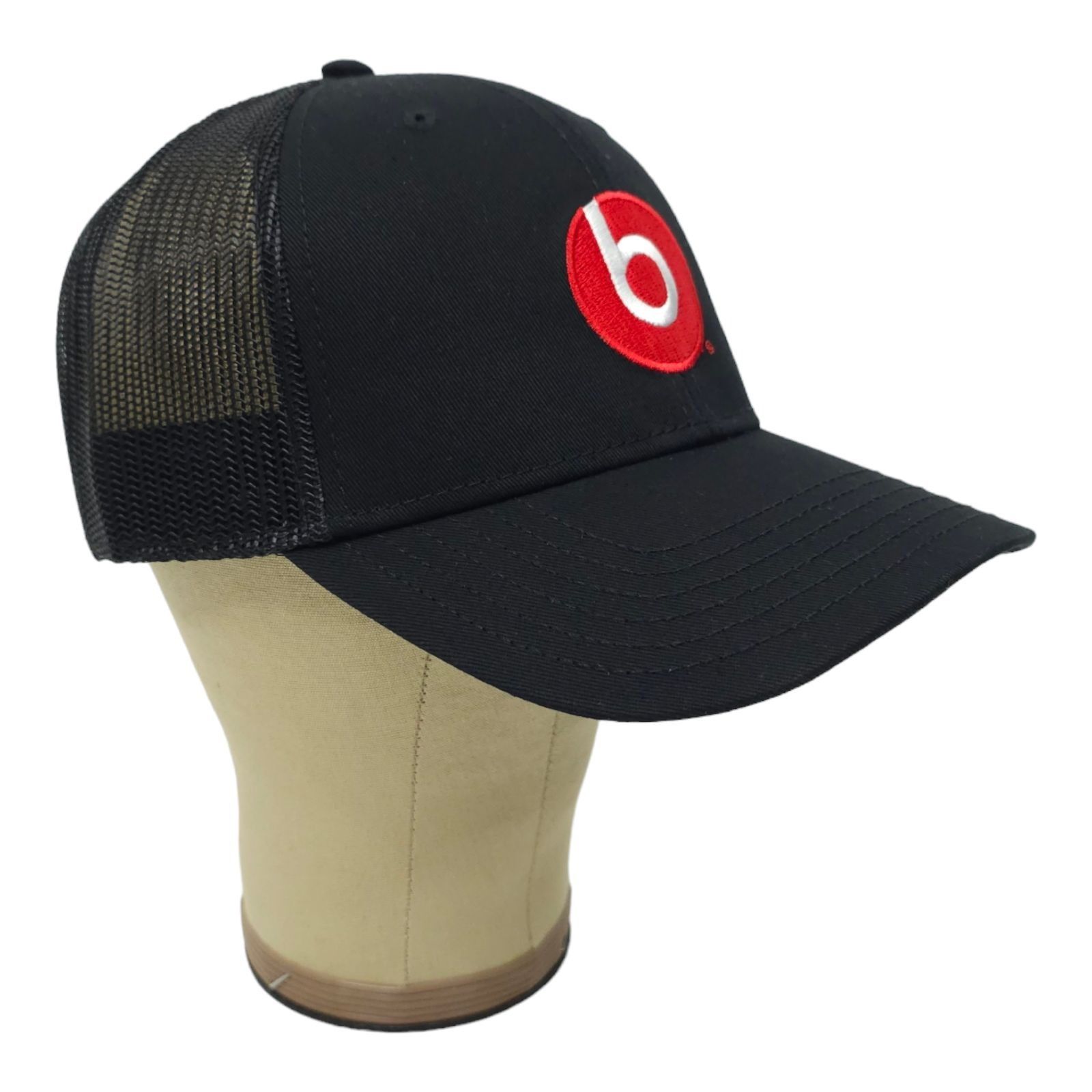 Other Beats Dr Dre Embroidered Logo Black Mesh Trucker Snapback Size ONE SIZE - 3 Thumbnail