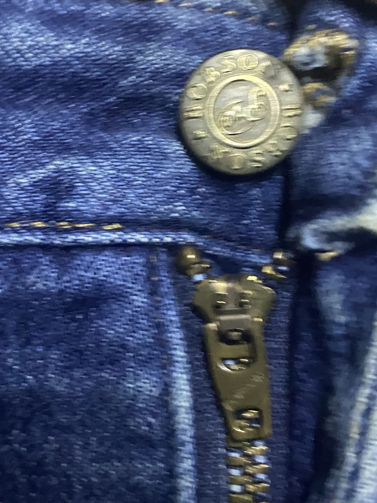 Japanese Brand Vintage Nouvelle Bobson Pro Blue Wash Tapered Leg Jeans Size US 30 / EU 46 - 8 Thumbnail