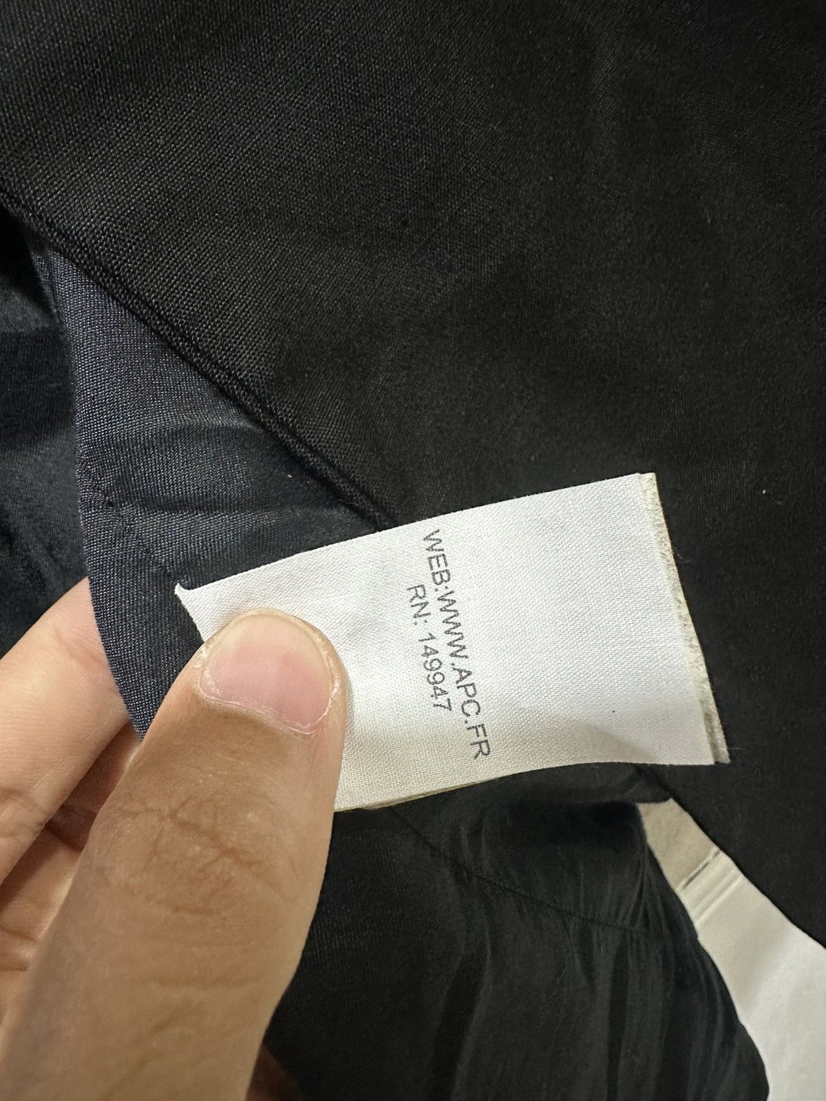 A.P.C. A.p.c black blazer Size S / US 4 / IT 40 - 9 Thumbnail