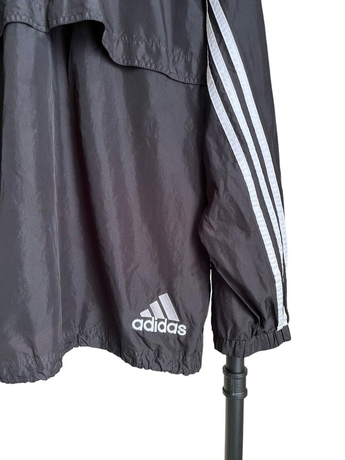 Adidas × Vintage Vintage 90s Adidas Pullover 3- Snap Windbreaker Jacket Large Size US L / EU 52-54 / 3 - 4 Thumbnail