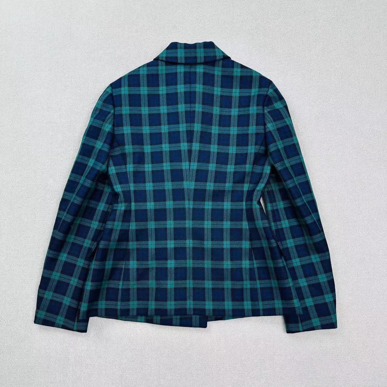 Dior DIOR houndstooth blazer 38 like new Size S / US 4 / IT 40 - 2 Thumbnail