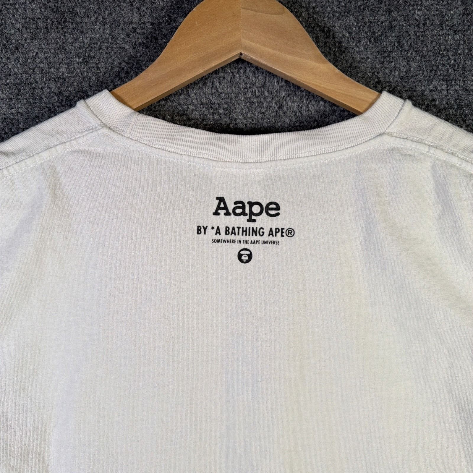 Aape Vintage BAPE Shirt Medium White 90s A Bathing Ape Union Size US M / EU 48-50 / 2 - 9 Thumbnail