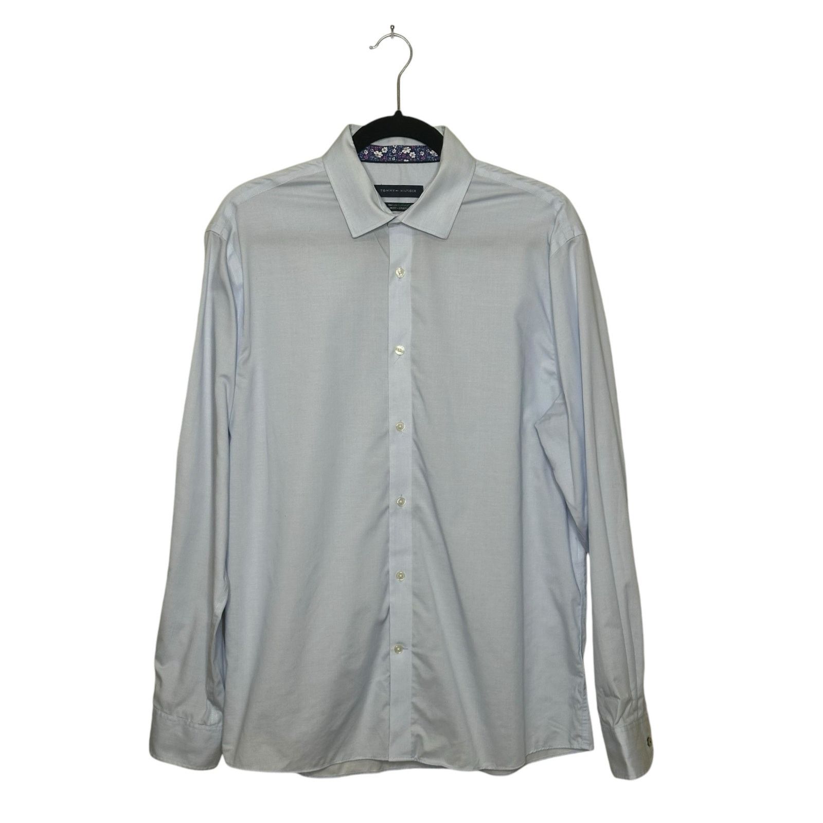 Tommy Hilfiger Tommy Hilfiger button dress slim fit shirt size Large Size US L / EU 52-54 / 3 - 9 Thumbnail