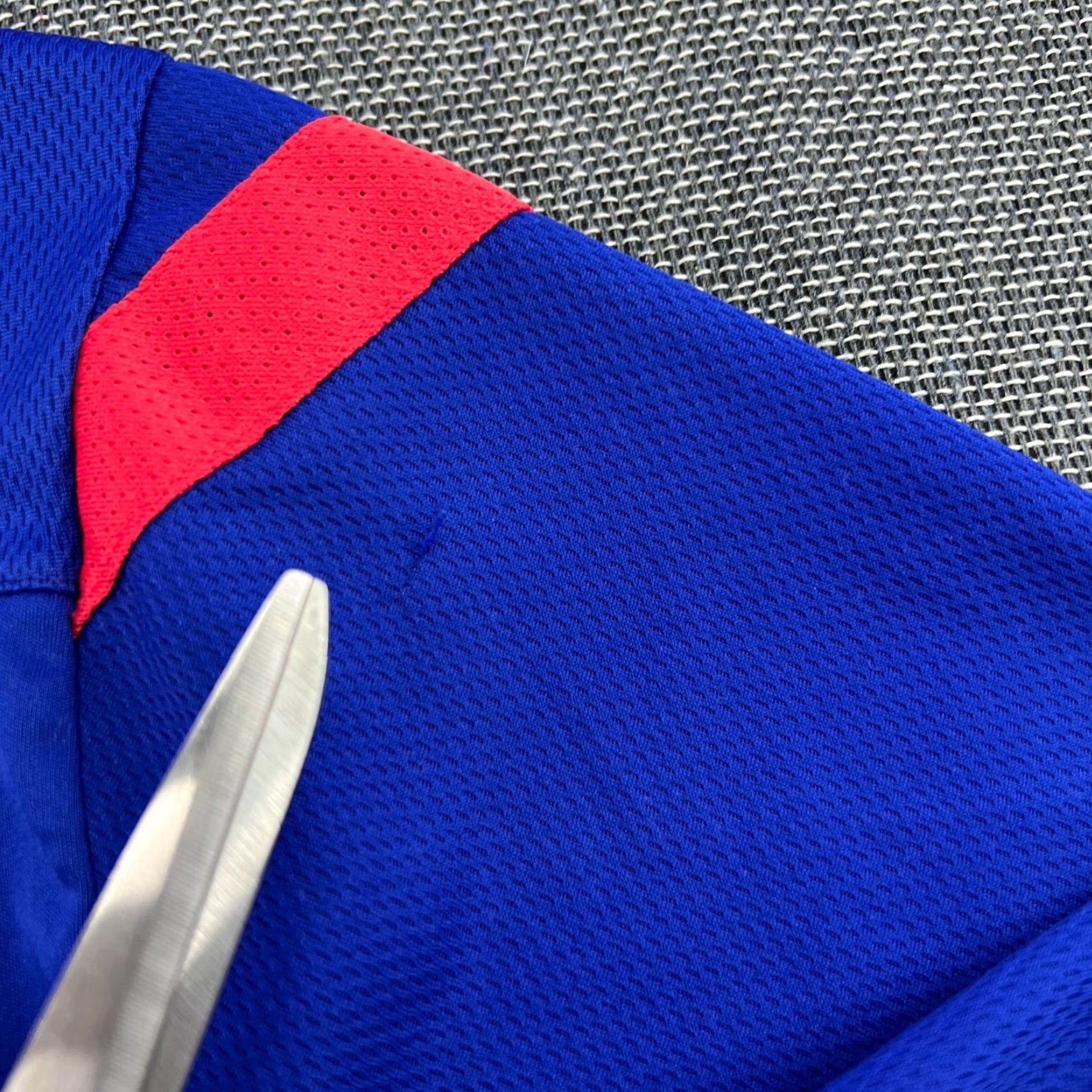 Nike Nike Atletico Madrid 2011-2012 Training Football Jersey Shirt Mens Large Blue Adult Short Sleeve Moisture Wicking Quick Dry Soccer Jersey Size US L / EU 52-54 / 3 - 3 Thumbnail