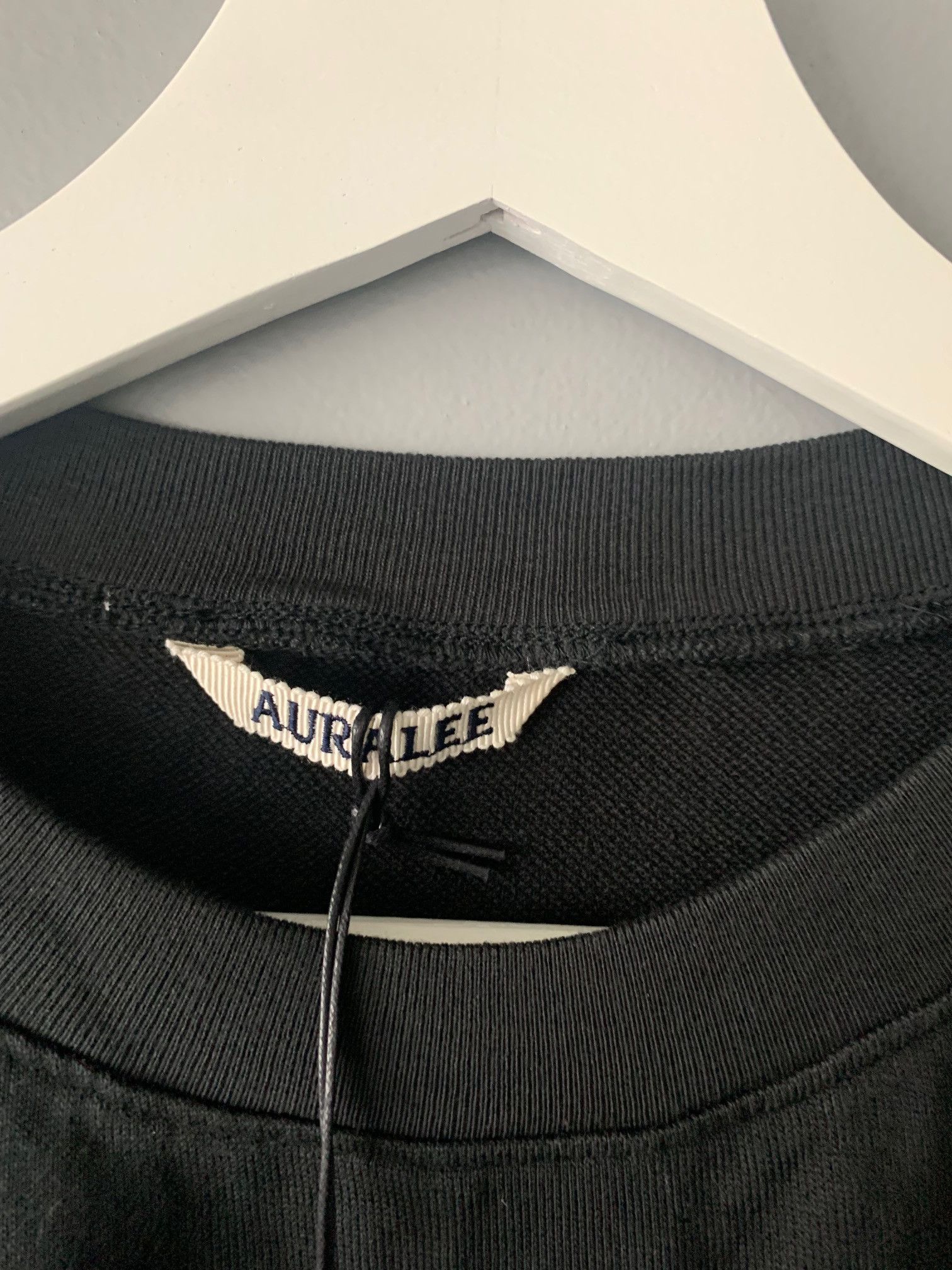 Auralee Auralee Super High Gauge Sweat P/O Ink Black Size US M / EU 48-50 / 2 - 6 Thumbnail