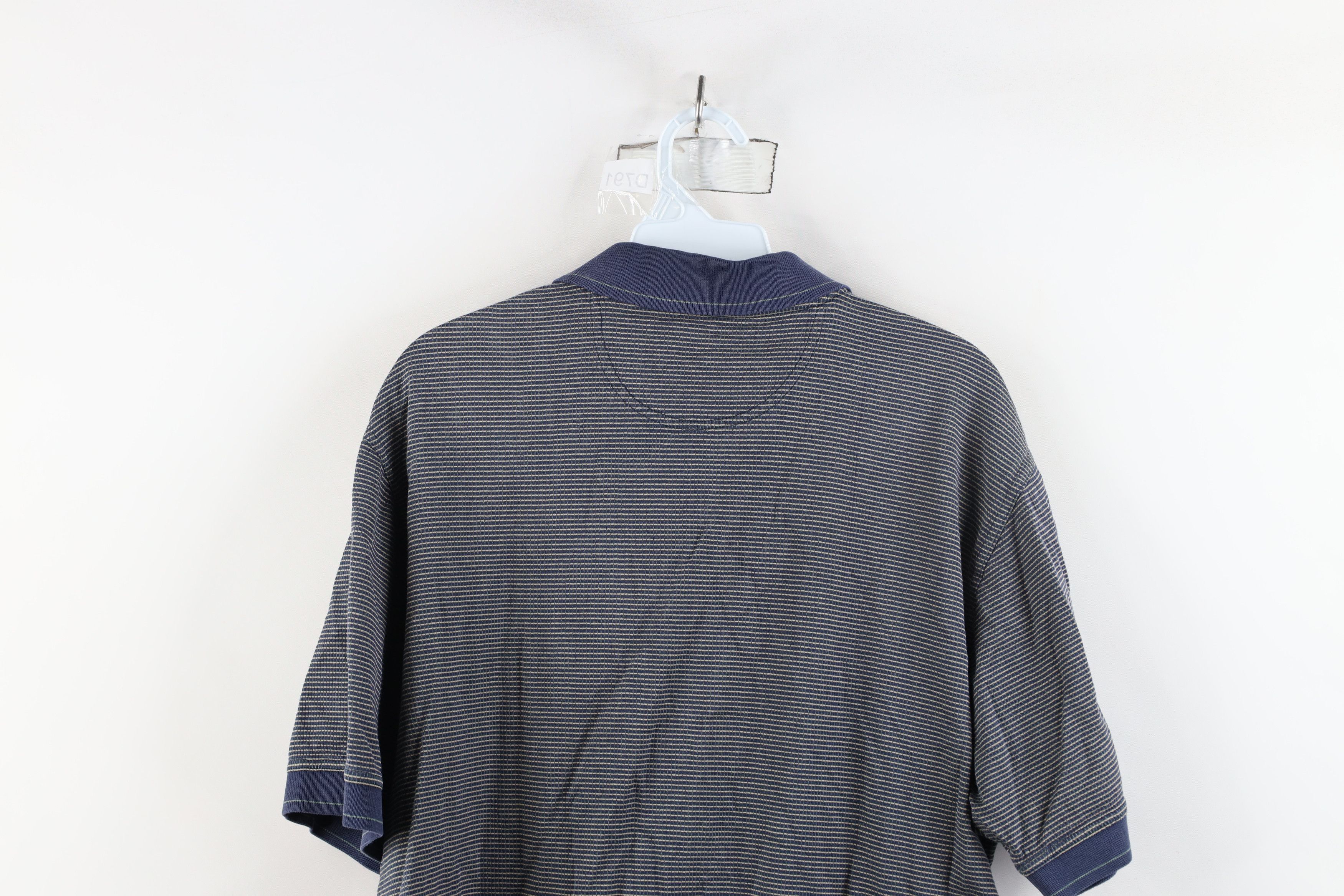 Vintage Vintage 90s Streetwear Checkered Knit Golf Polo Shirt Size US M / EU 48-50 / 2 - 11 Thumbnail