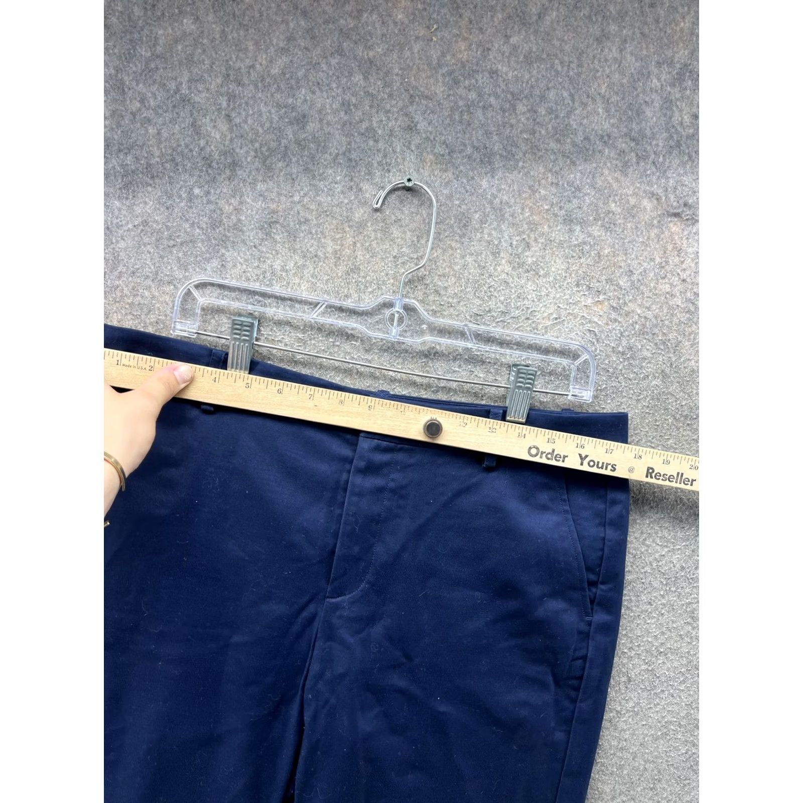 Ralph Lauren Lauren Ralph Lauren Shorts Bermuda 10 Blue Stretch Chino 9 Inseam Casual Womens Size 32" / US 10 / IT 46 - 4 Thumbnail