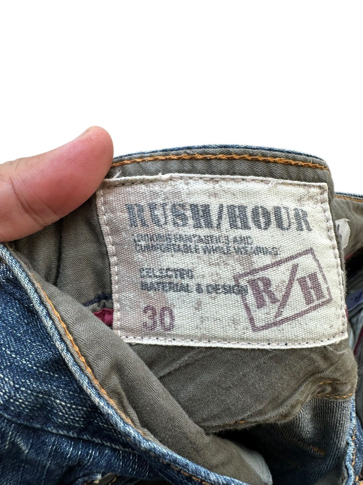Edwin Rush Hour Denim Y2K Multi Pocket Cargo Jeans Straight Fit Size US 30 / EU 46 - 5 Thumbnail
