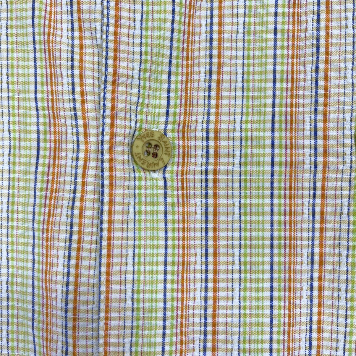 Vintage × Yves Saint Laurent Vintage Yves Saint Laurent Striped Shirt Size US S / EU 44-46 / 1 - 4 Thumbnail