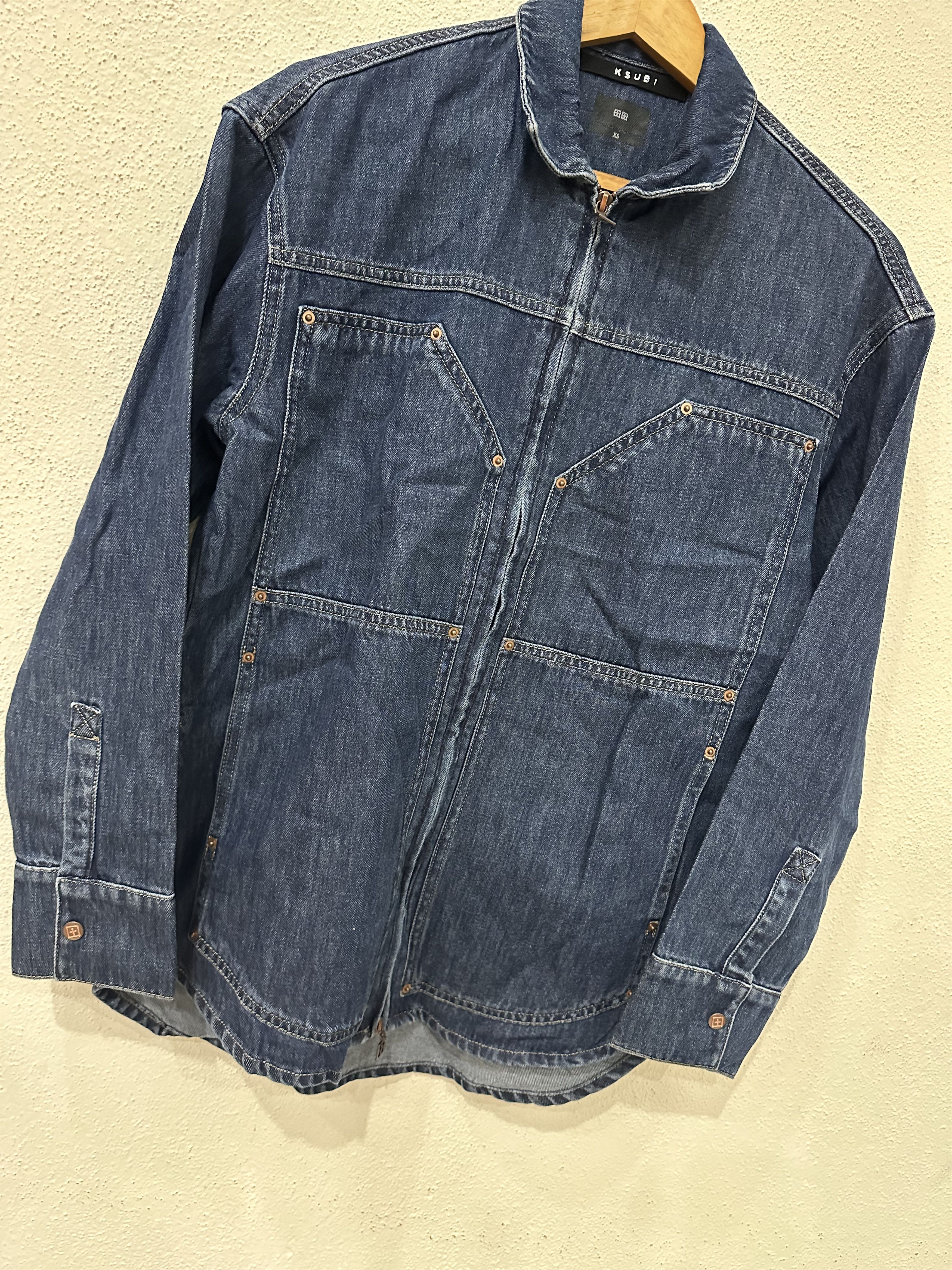 Ksubi Ksubi Striker zip-up denim shirt Size XSmall Size US XS / EU 42 / 0 - 5 Thumbnail