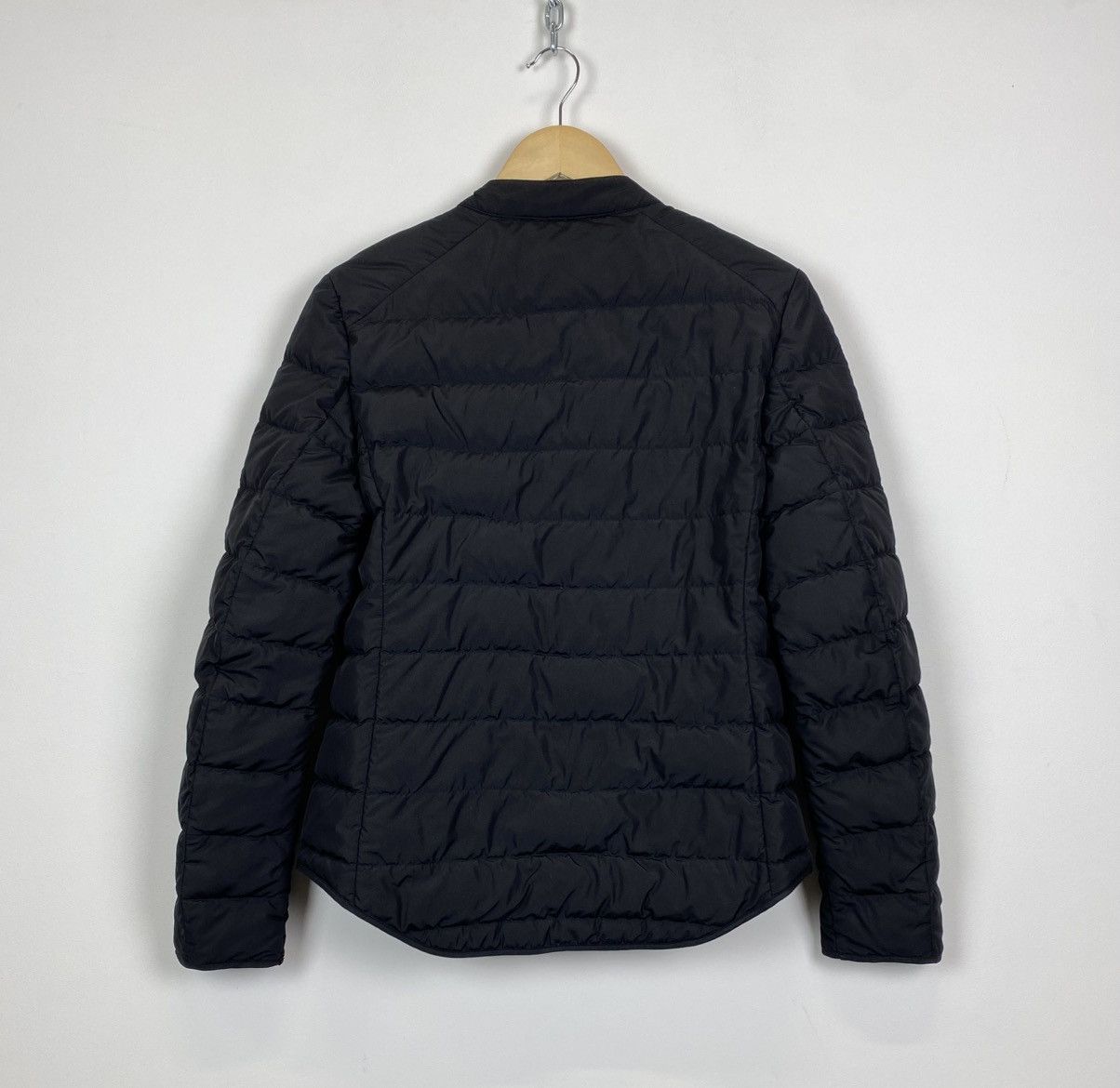 Belstaff Belstaff Full Zip Bomber Jacket Women’s Size 44 Black Logo Size M / US 6-8 / IT 42-44 - 13 Thumbnail