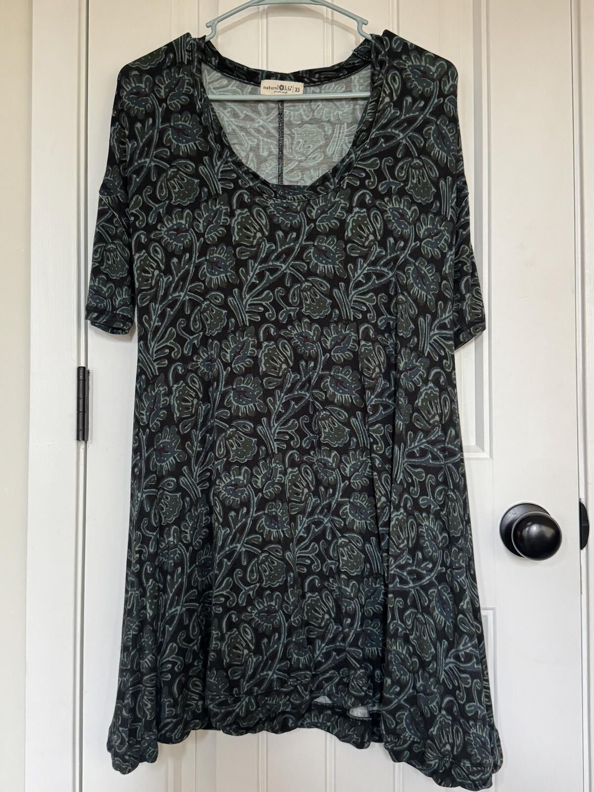 Linea Naturale Natural Life XS Floral Pattern Tunic Dress Size XS / US 0-2 / IT 36-38 - 2 Thumbnail
