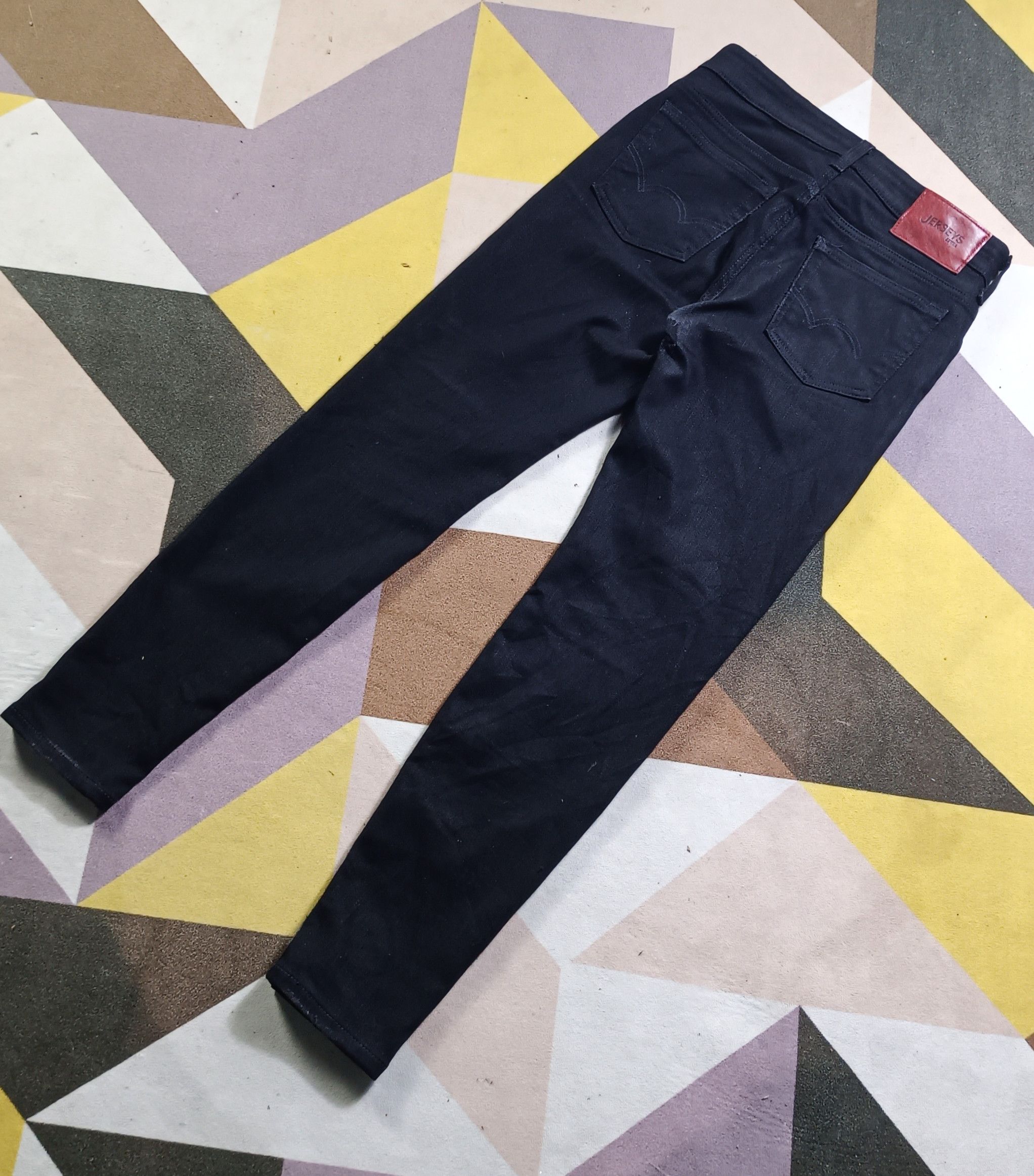Edwin × If Six Was Nine × Japanese Brand Edwin Jersey Super Black Cutting Slim Fit Size US 29 - 2 Thumbnail